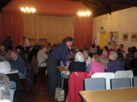 Harvest Supper in the Main Hall at Gulval Village Hall